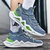 Vliegende geweven heren schoenen wandelende ontwerper heren schoen zomer zomer herfst ademende buitensporten zwarte gebreide sneakers casual trainers met doos item zm laag