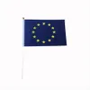 Europeiska unionens flagga 14 x 21 cm liten storlek banner 100 p c s lot294j