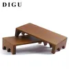 Jewelry Pouches Bags DIGU Whole Luxury Jewellery Displays Prop Bracelet Set Packaging Display Wood Stand279H