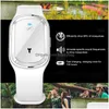 Control de plagas Repelente de mosquitos Trasonic Pulsera natural a prueba de agua para niños Adt Blanco Negro Entrega de la gota Hogar Jardín Doméstico Dhbqe