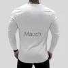 Men's T-Shirts Mens Summer gyms Workout Fitness Tshirt Bodybuilding Slim Shirts printed One Long sleeves cotton Tee Tops cloing J230721