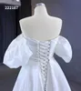 Enkel bröllopsklänning älskling av axel modern brudklänning SM222187