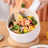 1pc Multi Functional Electric Cooker Mini Electric Cooker Household Dormitory Students Cook Instant Noodles Small Electric Frying Pan With Steamer