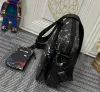ثلاثي Pochette Messenger Bags Damier Spray Handbags Bag Bag Women Men Luxury Leateine ​​Leather Leather Letter Printing Print Purse Pouch