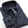 Men's Casual Shirts 24 Color Options Plus Large Size 2021Spring and Summer New Products Men's Casual Classic Print Shirt Fat and Thin Can Wear L230721