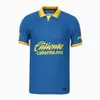 23 24 Amerika Futbol Formaları Camisetas Club Kids Kit 2023 2024 Liga MX Futbol Gömlek Futbol Eğitim Oyuncu Versiyonu Kaleci Evde R.Martinez Henry D.Valdes PSG