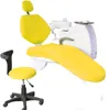 Inne przedmioty zdrowotne 4PCSSet Dental PU Skórzana jednostka Dental krzesło okładka siedziska krzesło okładka elastyczna wodoodporna obudowa ochronna Dentista Lab 230720