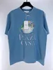 TShirts Homme SS Casablanca Tennis Club Tshirt 1 Quality Sun Print 230720