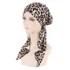 Pre-Legato Donne Stampa Musulmano Interno Hijab Turbante Cappello Bandane Cancro Elastico Chemio Cap Berretti Copricapo Avvolgere Turbante Mujer Copertura