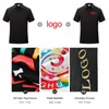 Polos para hombre YOTEE, Polo de algodón puro, camiseta para hombre, bordado personalizado, grupo Personal, camisetas de Color sólido DIY, camisas de verano para hombre 230720