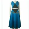 Steven Universe Lapis Lazuli Blue Dress Halloween Cosplay Costume2195