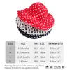 Caps Hats Spring Autumn Baby Girls Sun Hat Toddler Girls Bucket Cap Baby Cotton Bonnet Cap Kids Summer Polkadot Pot Travel Fisherman Hat x0810