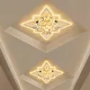 Modern LED Crystal Butterfly Ceiling Lights Living Room Spotlight Corridor Aisle Ceiling Lamp Creative Porch Entrance Lighting265J