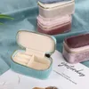 Bijoux Pochettes Velours Mini Boîte Portable Voyage Stockage Creative Anneau Affichage Pour Les Femmes
