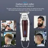 Máquina de cortar cabelo aparador sem fio profissional poderoso aparador de cabelo para homens barba aparador de cabelo kit de corte de cabelo recarregável corte de cabelo hine x0728