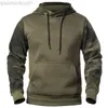 Mäns jackor kamouflagehuvtröjor herr mode tröja manlig camo hooded höft höst vinter militär hoodie mäns fleece rockar oss/eur storlek l230721