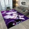 Tapis 3D papillon fleurs tapis enfants jouent tapis salon chambre antidérapant tapis photographie accessoires cadeau d'anniversaire tapis R230720