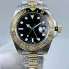 Classic latest 3 style Super Men's Wristwatches 18 k gold 40mm Black dial Auto Date sapphire Luminous Refined steel 116713 ca261L