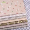 Fabric Oatmeal Color Series Printed Twill Cotton Fabric Patchwork Clothes For DIY Sewing Quilting Baby Child's Bedclothes Material 230720