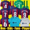 Lewandowski voetbaltruien Ansu Fati Barcelonas Pedri Gavi Ferran Raphinha F. De Jong Dembele Camisetas voetbalhirt kit Sets apparatuur