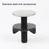 Kitchen Faucets 4pieces Stainless Steel Tube Hole Plug - Easy To Clean Leakproof Tap Cover Stopper Sink Design