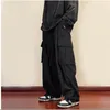 Pantalons pour hommes Harem Pant Loose Casual Bunched Foot Pocket Salopette Japonais Fonctionnel Nine Points Bloomers
