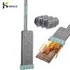 Mops Microfiber Flat Mop Hand Gratis Squeeze Reiniging Vloer met 2 Wasbare Pads Luie Huishoudelijke Cleaner Gereedschap 230721