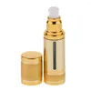 Storage Bottles 30ml Airless Bottle Pump Cosmetic Vacuum Container Travel Lotion Frosted Cap