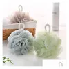 Bath Brushes Sponges Scrubbers Dhs Sponge Ball Wholesale Bathroom Mesh Poufs Scrubbing Back Foaming Body El Market Supplies Mix C Dhsdv