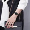 Dom Women ogląda nową najlepszą markę luksusowy Casua prosty kwarc-obserwujący skórzany pasek damski zegarek dla kobiet renogi feminino g-36L-2MS176N