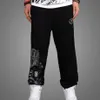 new mens clothing thickness hiphop loose movement sweat pants leisure trousers rhino who pants size m3xl318p