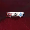 Cluster Rings Darling in the Franxx 02 Ring Silver Open Halloween Cosplay Jewelry Jewelry Anime Fandom Fired230i