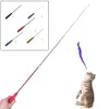 Toys Toys Plush Stretch Stretch Kitten Pet Dog Teaser Zabaw różdżka interaktywna drut247k