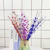 Decorative Flowers 1pc 12 Forks Glitter Berry Fortune Tree Christmas Decoration Dried Branch Coral Golden Powder Flower Arrangement Source