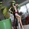 Anime Manga 23CM G.E.M. Série Code Geass: Lelouch de la rébellion R2: C.C PVC figurine à collectionner modèle jouets poupée cadeaux