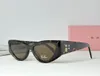 Brand Designer Audrey fashion womenmiu sunglasses sun glasses womens with Retail packaging Leopard grain color matching