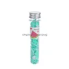 Soaps Portable Scented Soap Travel Mini Paper Tube Flower Heart Shape Slice Foaming Drop Delivery Home Garden Bath Bathroom Accessori Dh4Ca