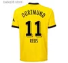 Haller Soccer Jersey Fan Fan Player Reus 23 24 Dortmund 2023 2024 Shirt di calcio Bellingham Men Kids Reyna Brandt Schlotterbeck Adeyemi Moukoko Black Speciale T230720