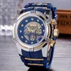 2021 Swiss Eta -klockor DZ Men's Outdoor Sports Watches Relogio Masculino Armtwatch Military Watch Good Gift Invicbes Ropship1694