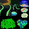 Decorazioni da giardino Decor Pietre luminose Glow In Dark Ciottoli decorativi Decorazione per acquario all'aperto Pebble Rocks Aquarium Mix Color 230721