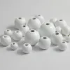 NY332 Witte Natuurlijke Houten Ronde Bal Spacer Kralen Voor Sieraden Maken Diy 6 8 10 12 14 16 18 20 25Mm Ronde Houten Kralen Wit Hout B307v