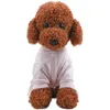 Chien vêtements velours côtelé chiot-vêtements animaux vêtements Costume avec poche confortable et doux M76D