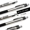 ゲルペンM G 12pcs/lotメタルジェルペン0.5mmネットラルペンとゲルインクペンの補充ブラックブルーレッド230721