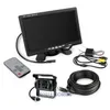 12-24V Zestaw odwracania samochodu 7 TFT LCD Monitor CCD IR Backup Camera dla furgonetki 248m