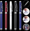 4in1 Capacitive Stylus Penflashlights Laser Pointer Flashlight Phone IPAD Ballpoint Capacitance Iso 4S Metal Touch Pens Laser Point lights for outdoor travle camp