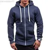 Sweats à capuche pour hommes Sweats MRMT 2023 Nouveaux sweats à capuche pour hommes Sweats à capuche Zipper Sweat à capuche pour hommes Sweat à capuche couleur unie Homme Sweats à capuche pour homme Veste Manteau L230721