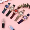 Les femmes de la mode de luxe sont des montres de style de style géométrique nombram