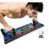 2020 nuovo 9 in 1 Push Up Rack Board Uomo Donna Fitness Esercizio Push-up Stand Body Building Sistema di allenamento Home Gym Fitness Equipm214Q