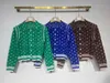 Sweters designerskie kurtki kobiety dzianiny dzianiny guziki butigan eleganckie szczupłe dzianki górne klapy nadrukowane topy długie rękawy projektanci kurtka damska Swater damska kurtka