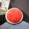 Kudde vattenmelon frukt plysch leksak fylld docka soffa bil kudde hem dekor kreativ baby barn barn flicka gåva2622
